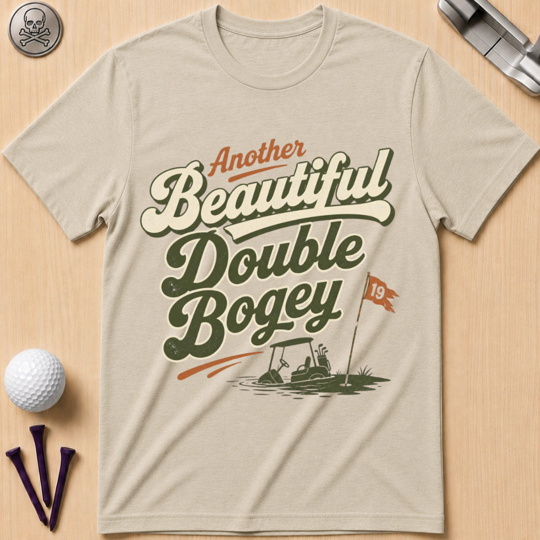 Another Beautiful Double Bogey Golf T-Shirt