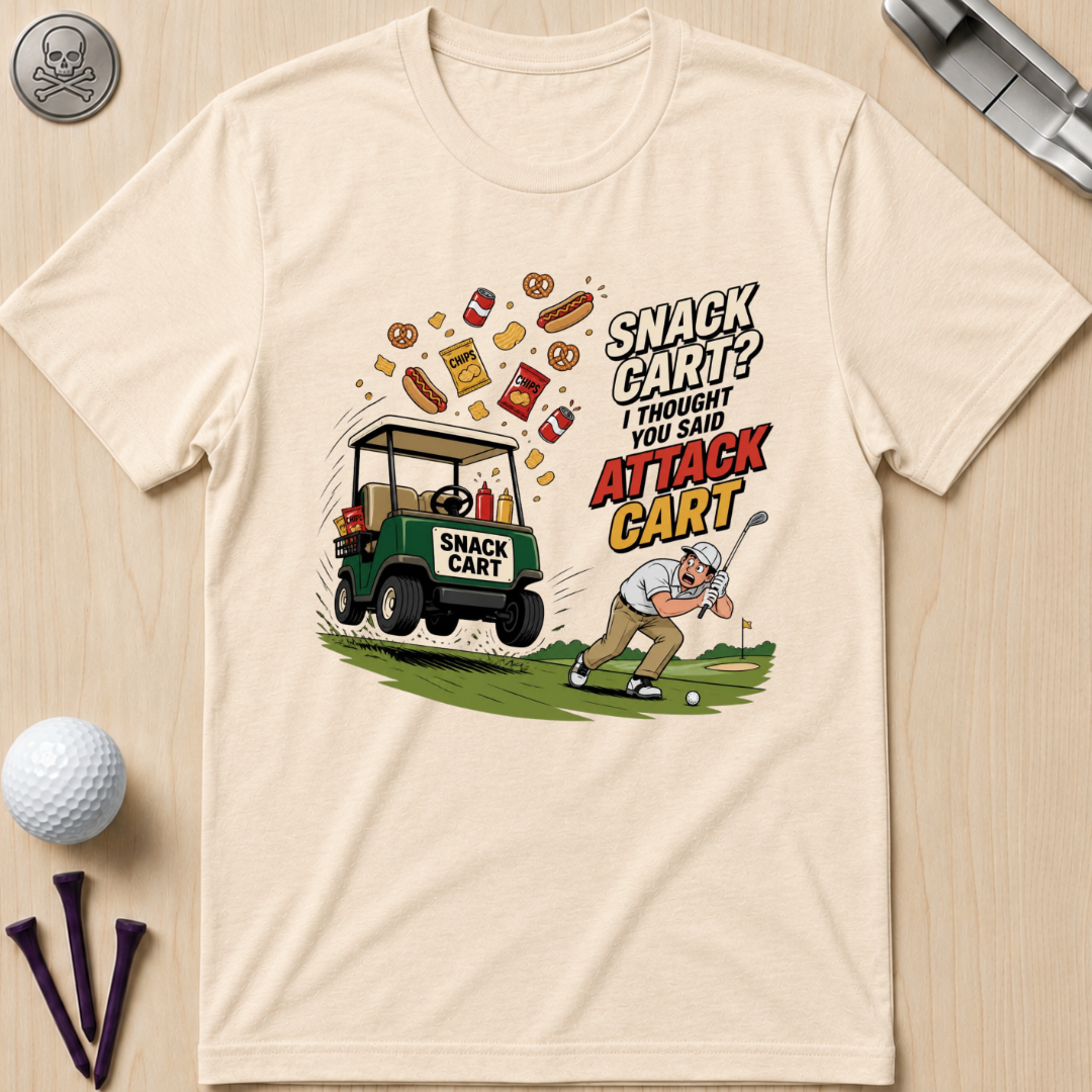 Snack Cart? I Thought You Said Attack Cart T-Shirt