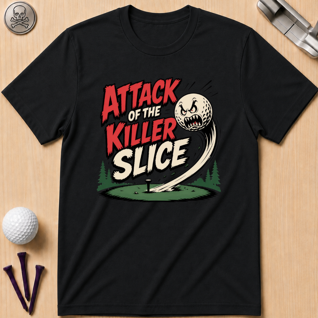 Attack of the Killer Slice Golf T-Shirt