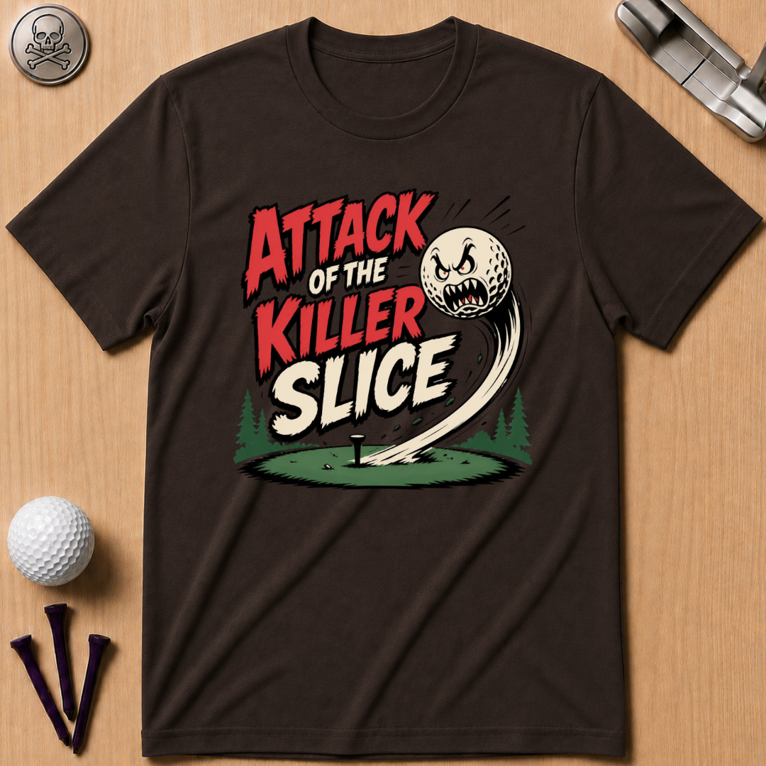 Attack of the Killer Slice Golf T-Shirt