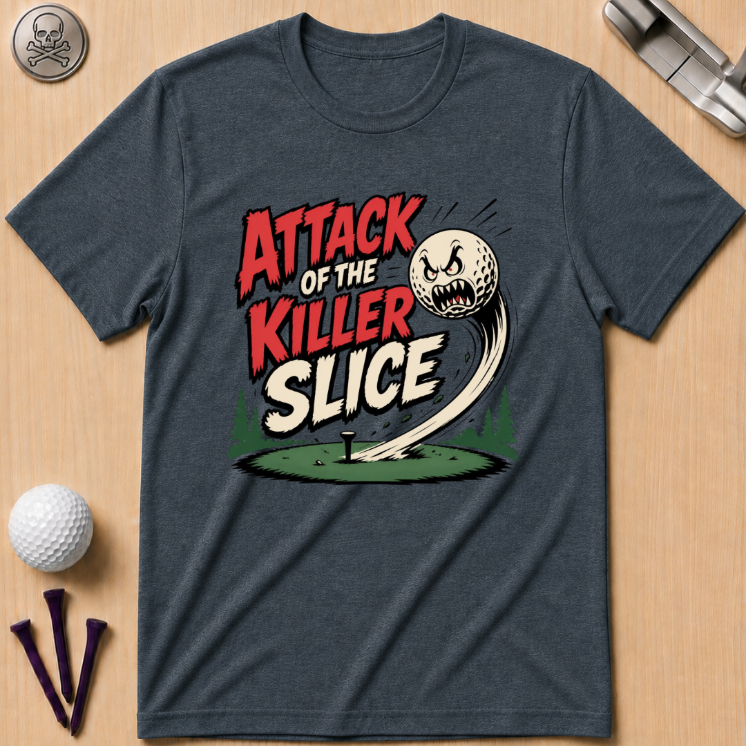 Attack of the Killer Slice Golf T-Shirt