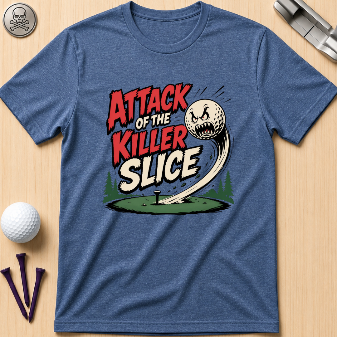 Attack of the Killer Slice Golf T-Shirt