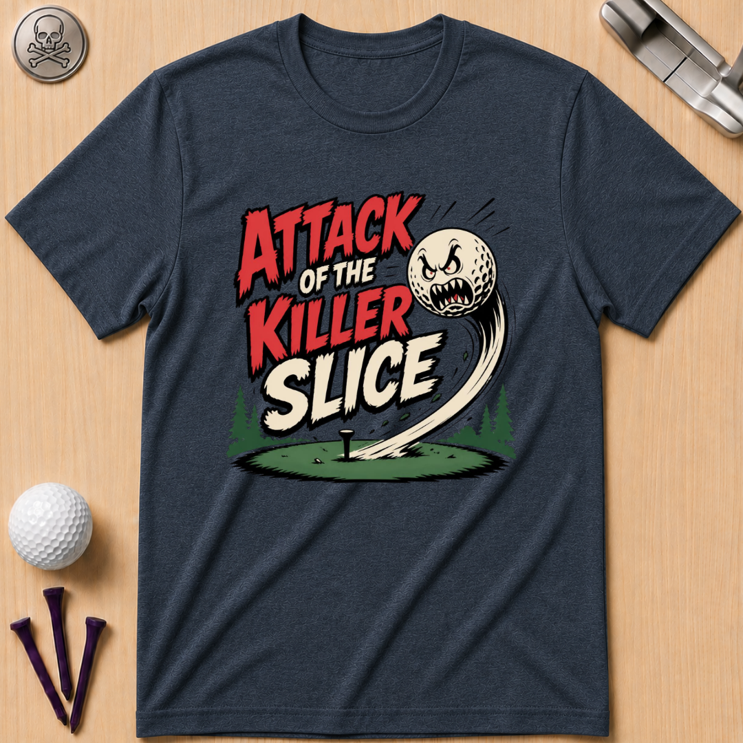 Attack of the Killer Slice Golf T-Shirt