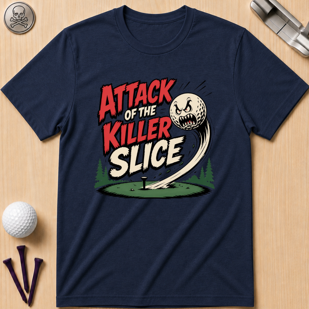 Attack of the Killer Slice Golf T-Shirt