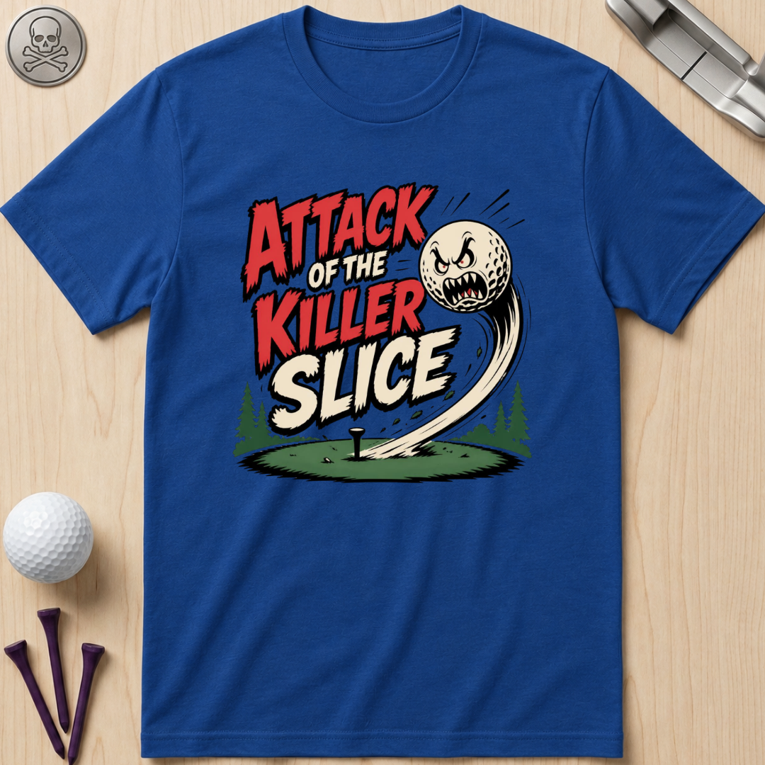Attack of the Killer Slice Golf T-Shirt