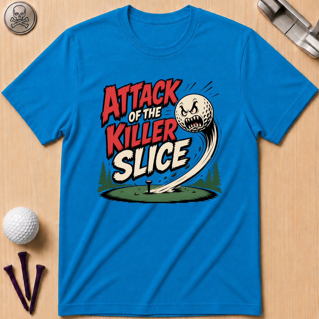 Attack of the Killer Slice Golf T-Shirt