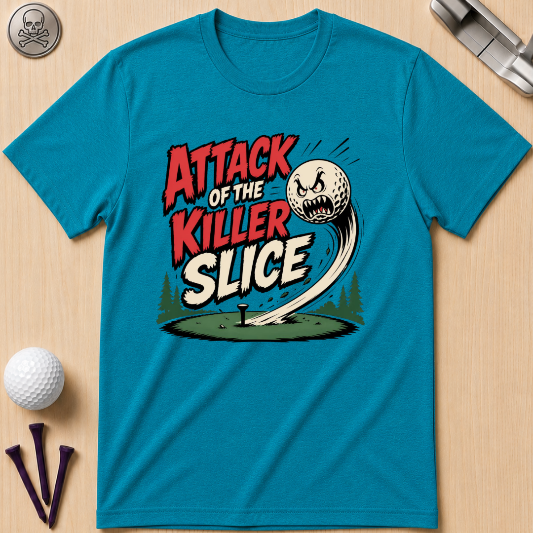Attack of the Killer Slice Golf T-Shirt