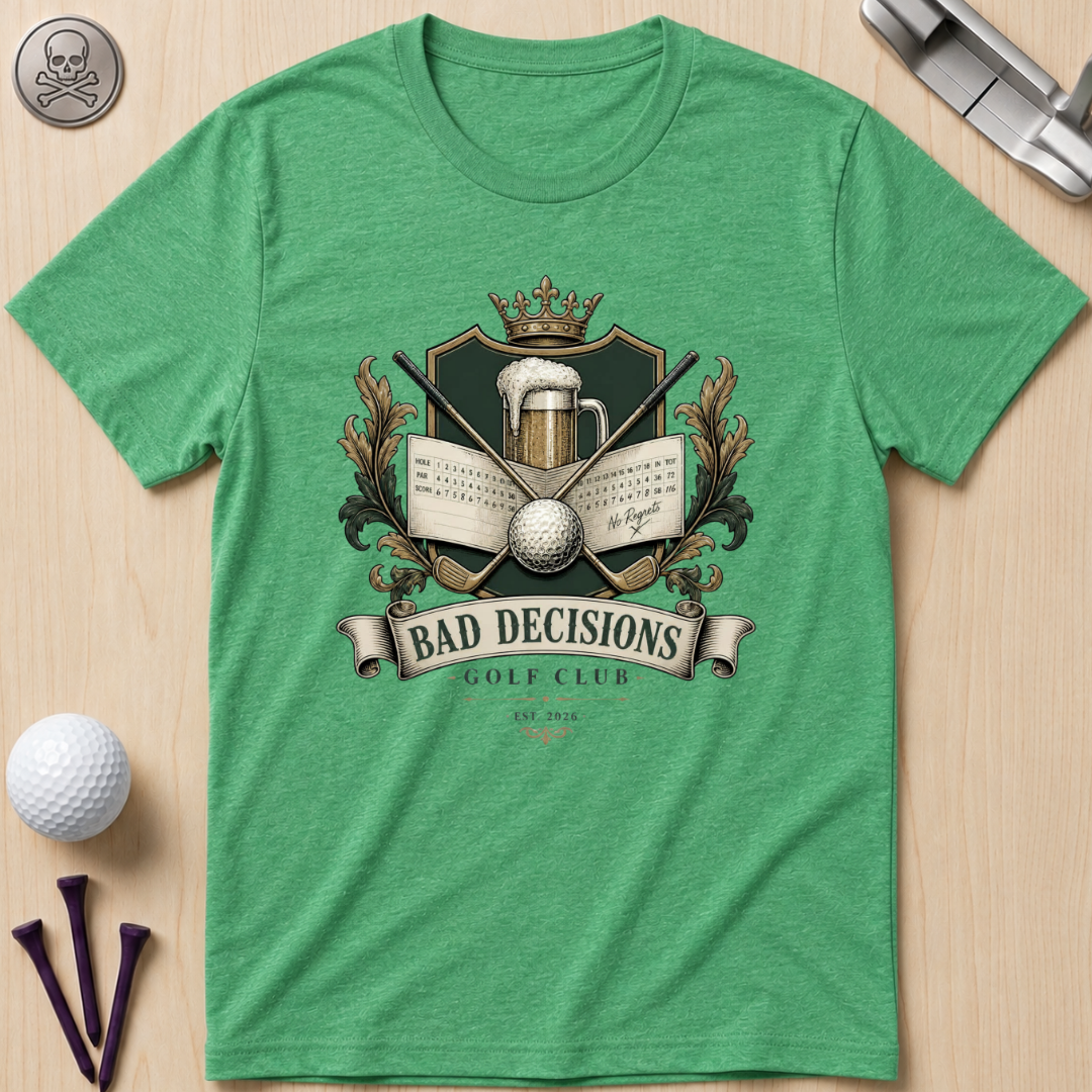Bad Decisions Golf Club T-Shirt