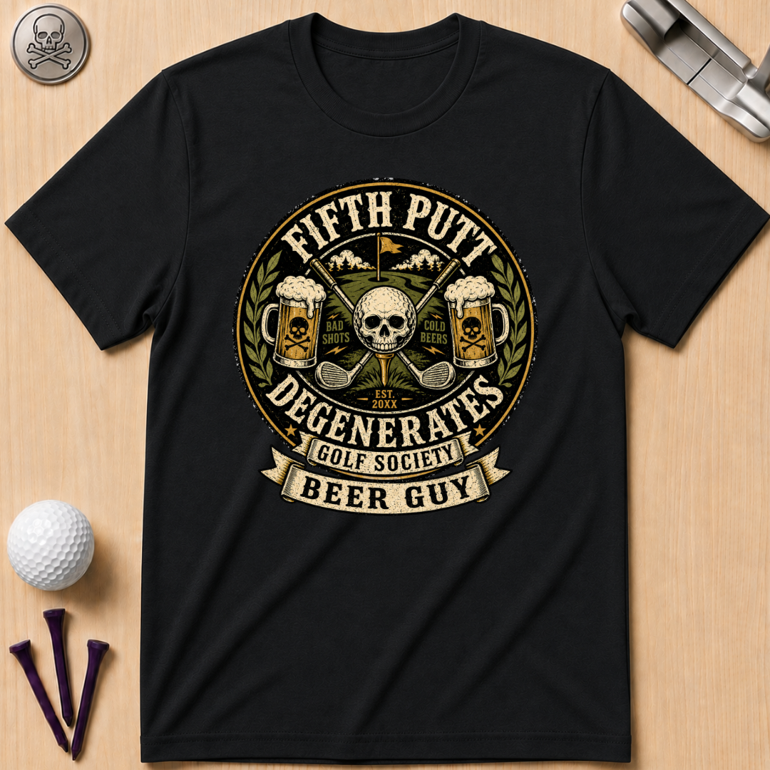 Beer Guy Golf T-Shirt