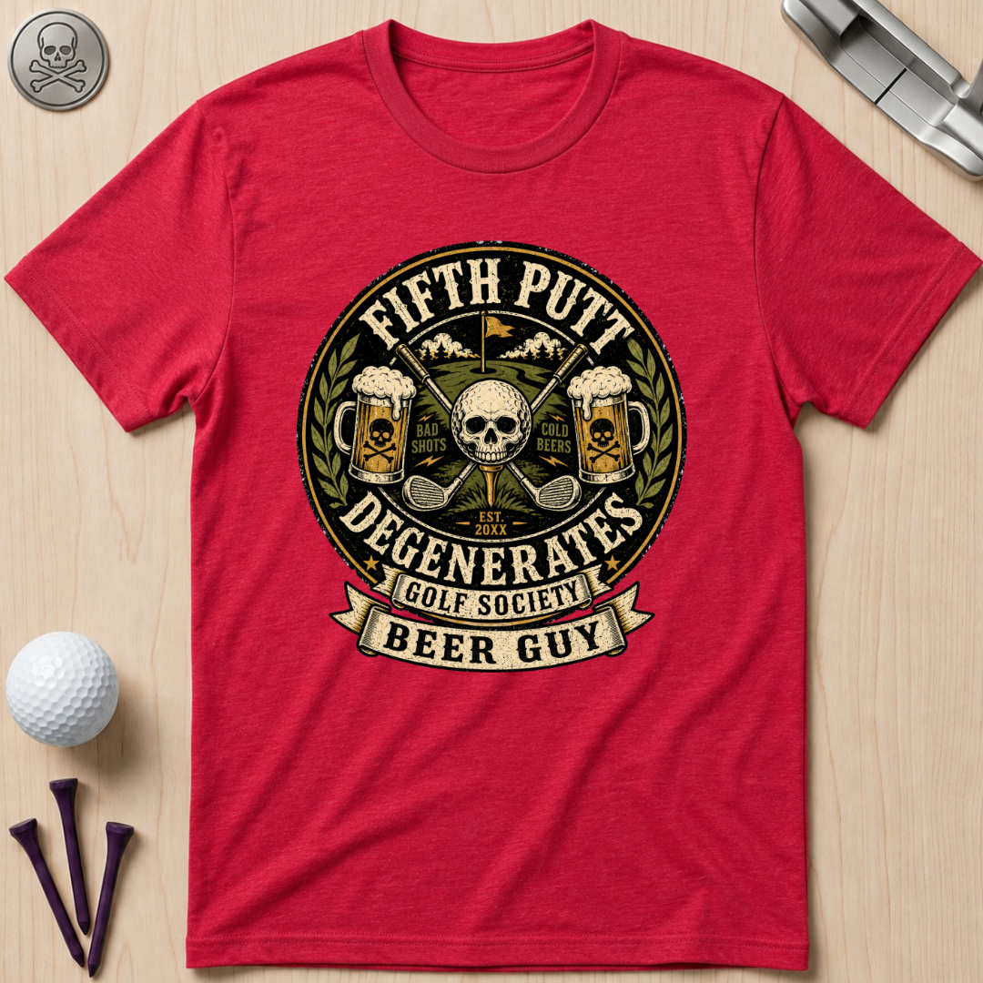 Beer Guy Golf T-Shirt