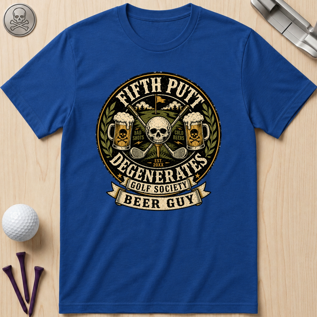 Beer Guy Golf T-Shirt