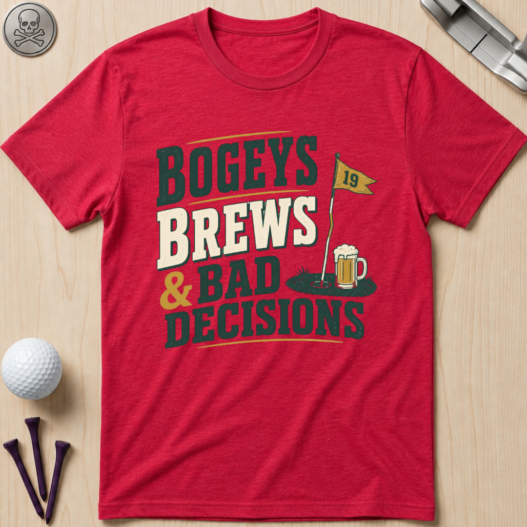 Bogeys Brews & Bad Decisions T-Shirt
