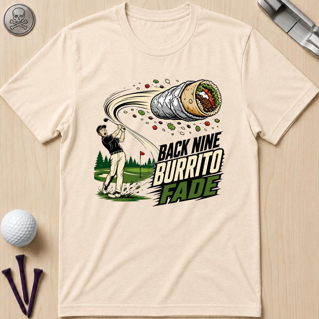 Back Nine Burrito Fade T-Shirt