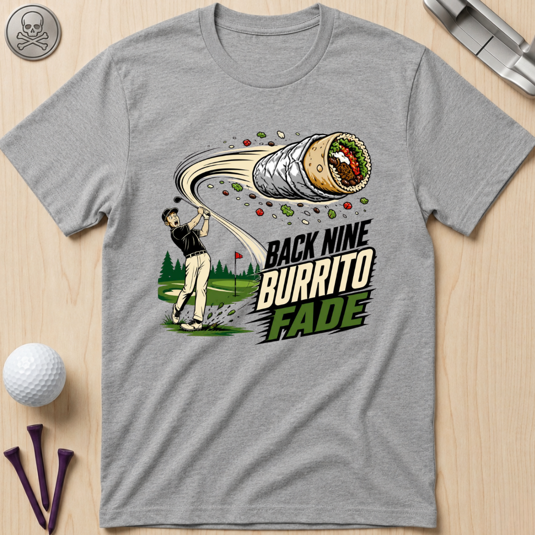 Back Nine Burrito Fade T-Shirt