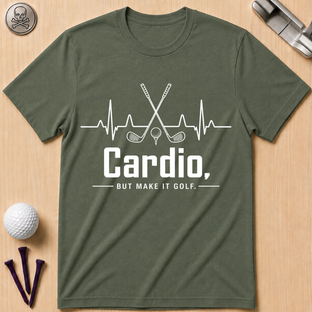 Cardio, but Make It Golf Golf T-Shirt
