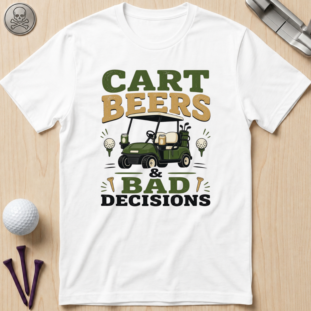 Cart Beers & Bad Decisions T-Shirt