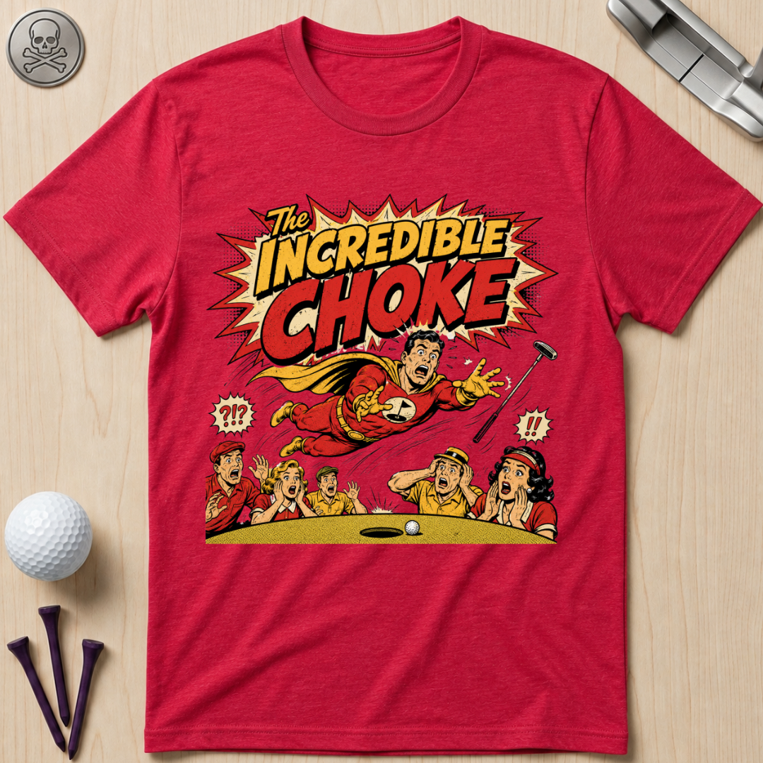 The Incredible Choke Golf T-Shirt