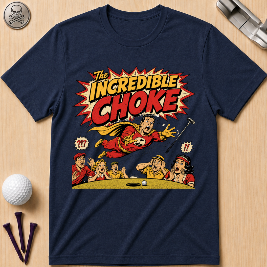 The Incredible Choke Golf T-Shirt