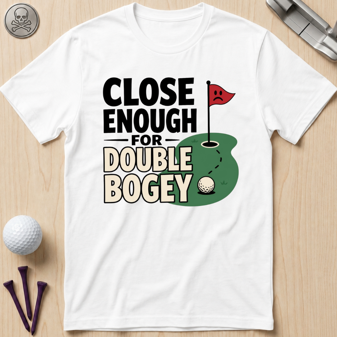 Close Enough for Double Bogey T-Shirt