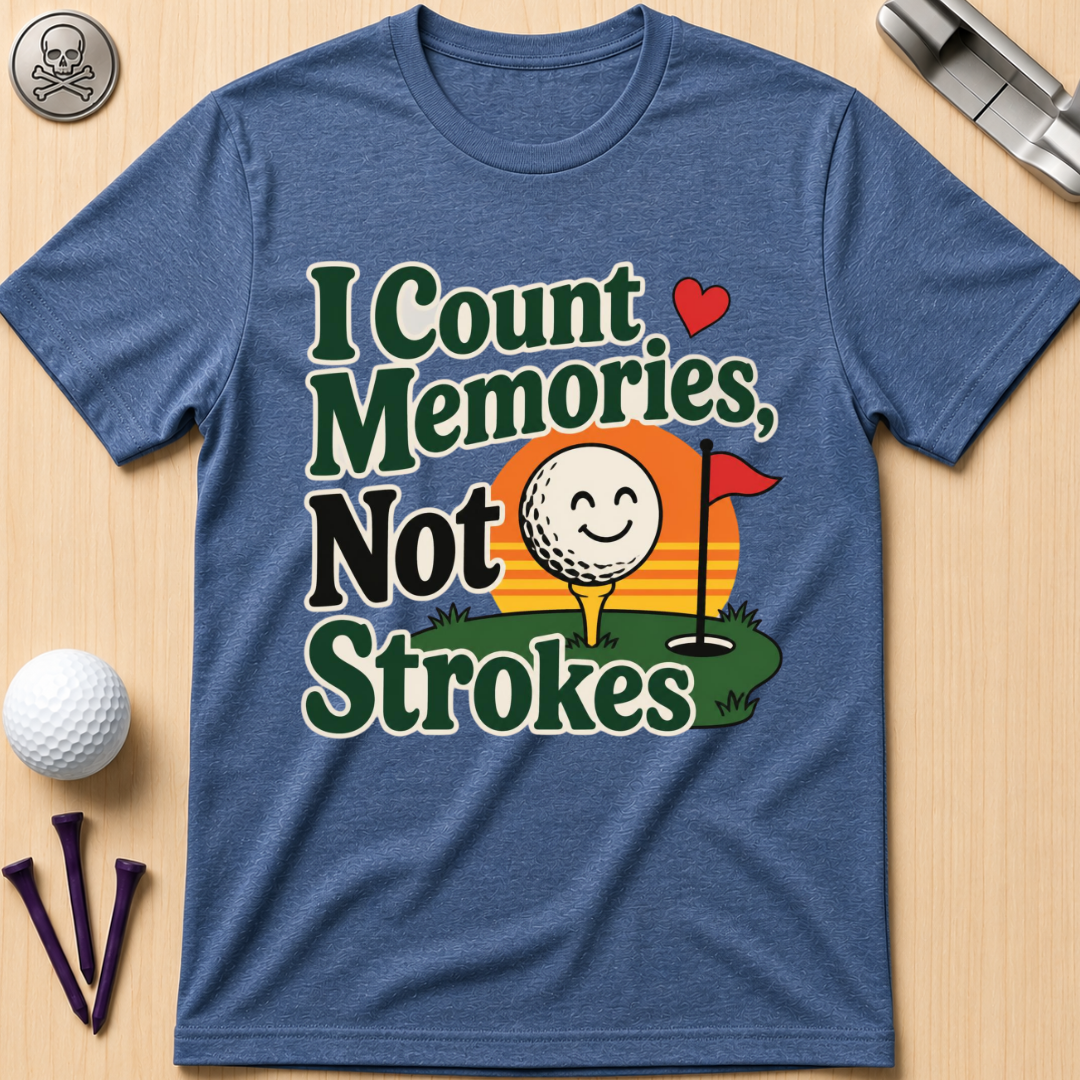 I Count Memories, Not Strokes T-Shirt