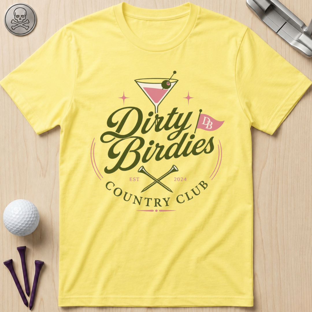 Dirty Birdies Country Club Golf T-Shirt