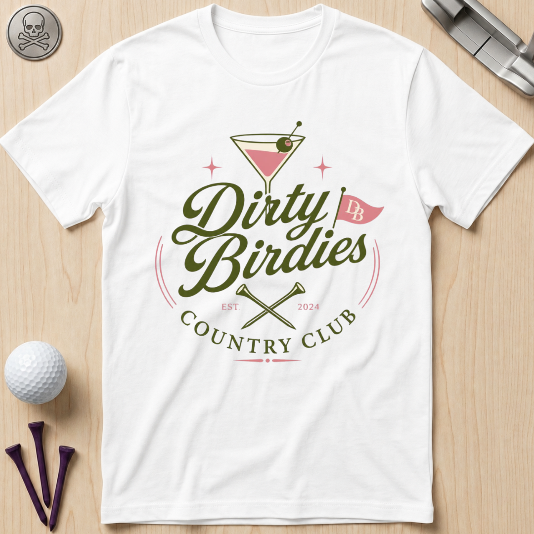 Dirty Birdies Country Club Golf T-Shirt