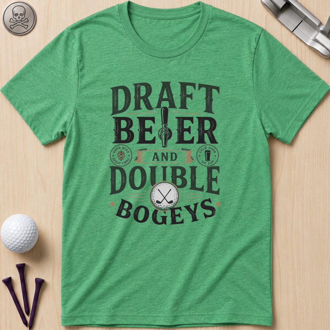 Draft Beer and Double Bogeys T-Shirt
