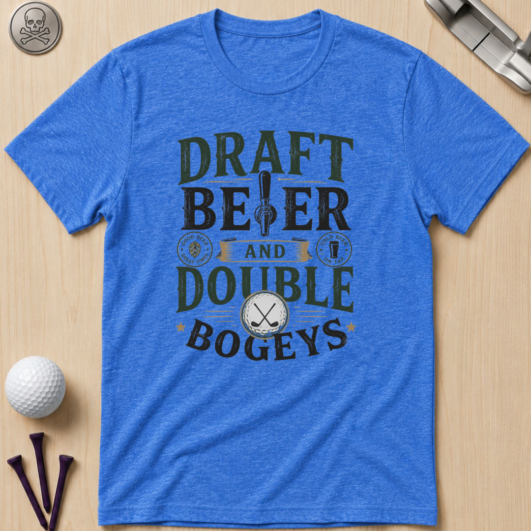 Draft Beer and Double Bogeys T-Shirt