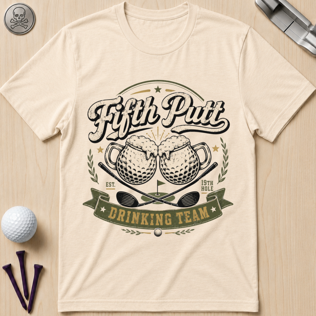 Fifth Putt Drinking Team T‑Shirt