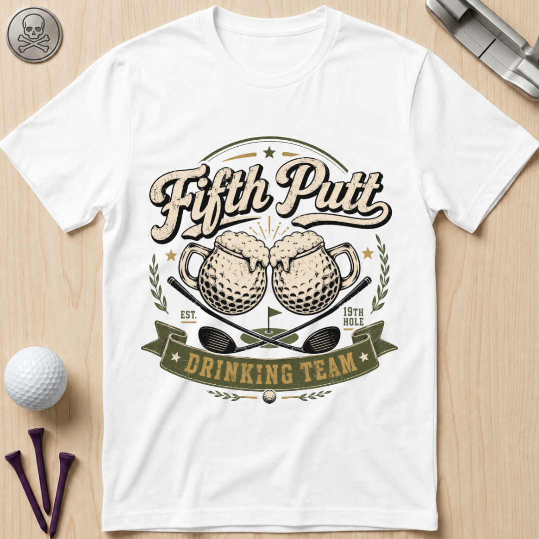 Fifth Putt Drinking Team T‑Shirt