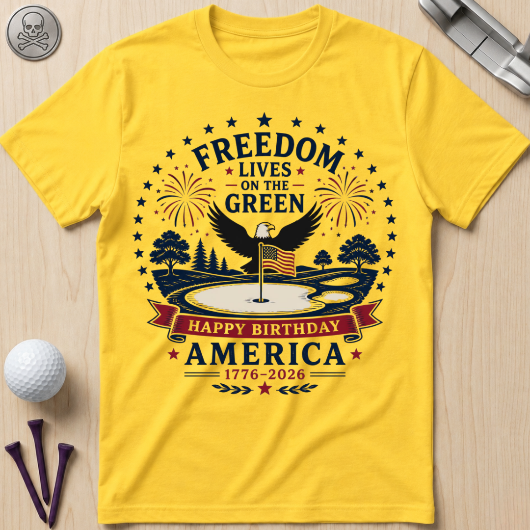 Freedom Lives on the Green T-Shirt