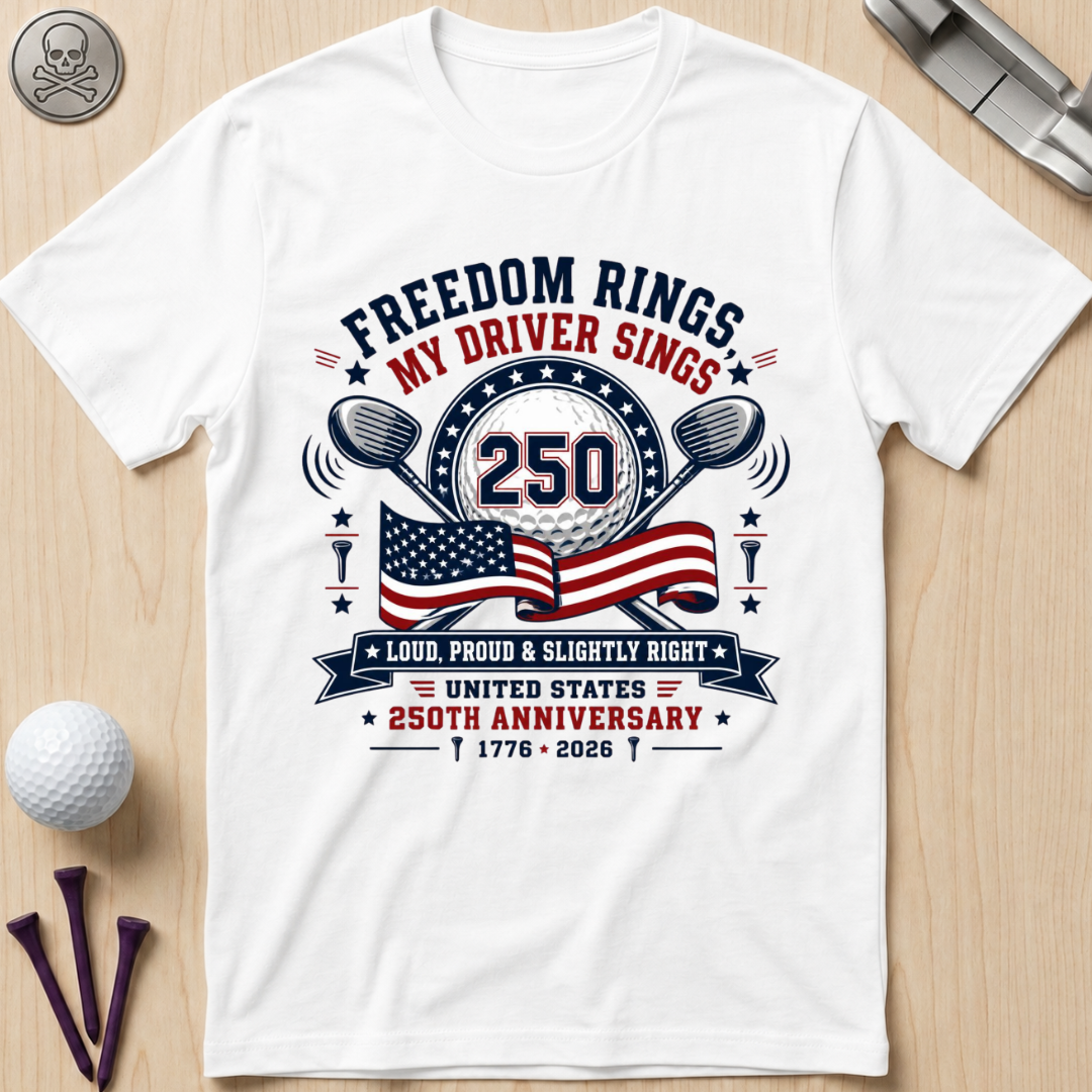 Freedom Rings Driver Sings T-Shirt