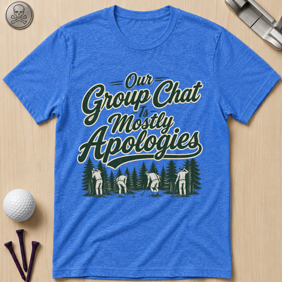 Our Group Chat is Mostly Apologies Golf T-Shirt