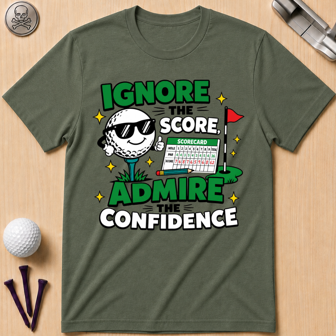 Ignore the Score, Admire the Confidence T-Shirt