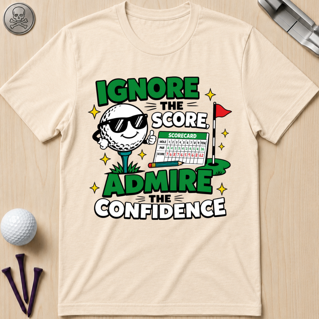 Ignore the Score, Admire the Confidence T-Shirt