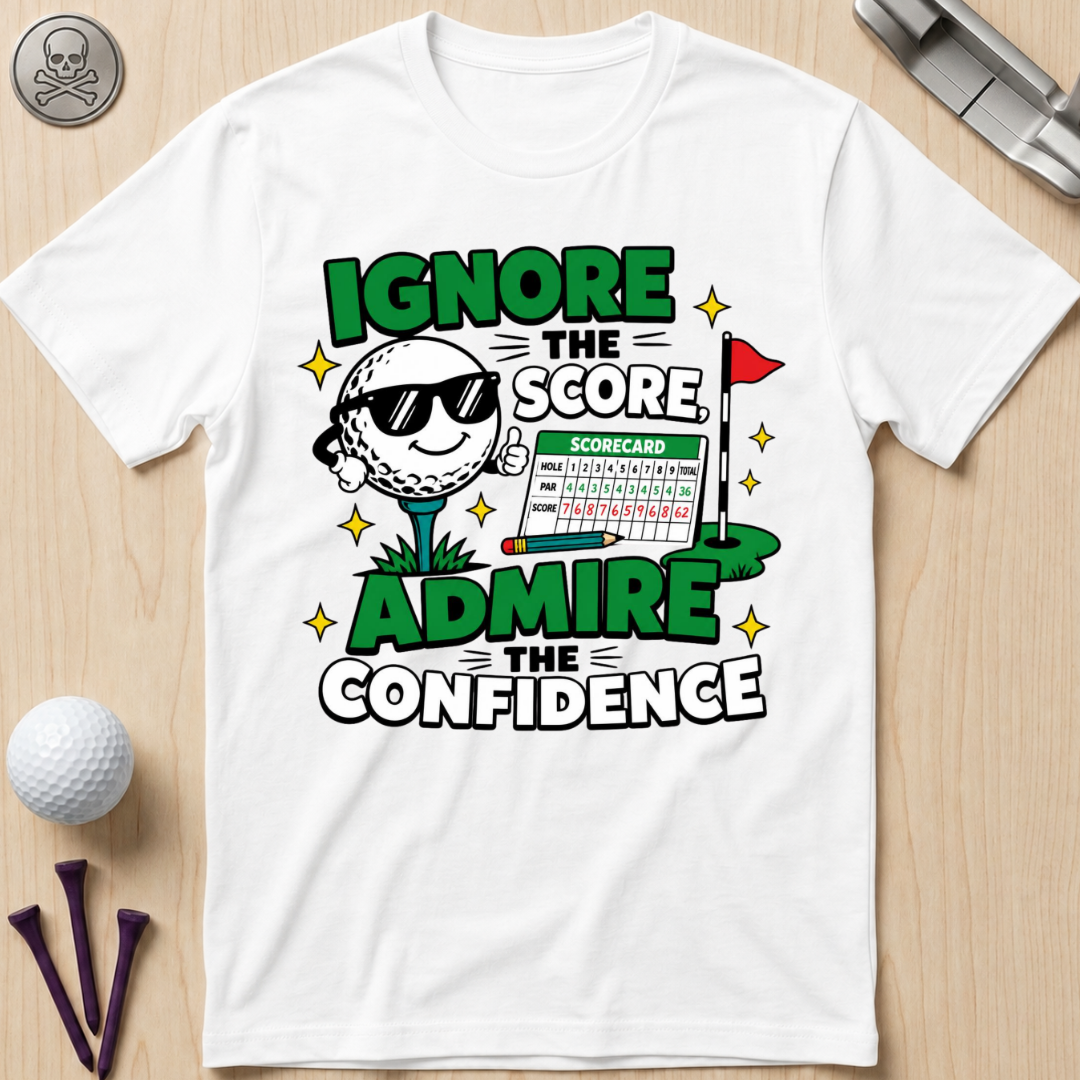 Ignore the Score, Admire the Confidence T-Shirt