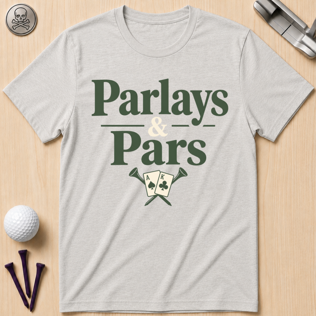 Parlays & Pars Golf T-Shirt