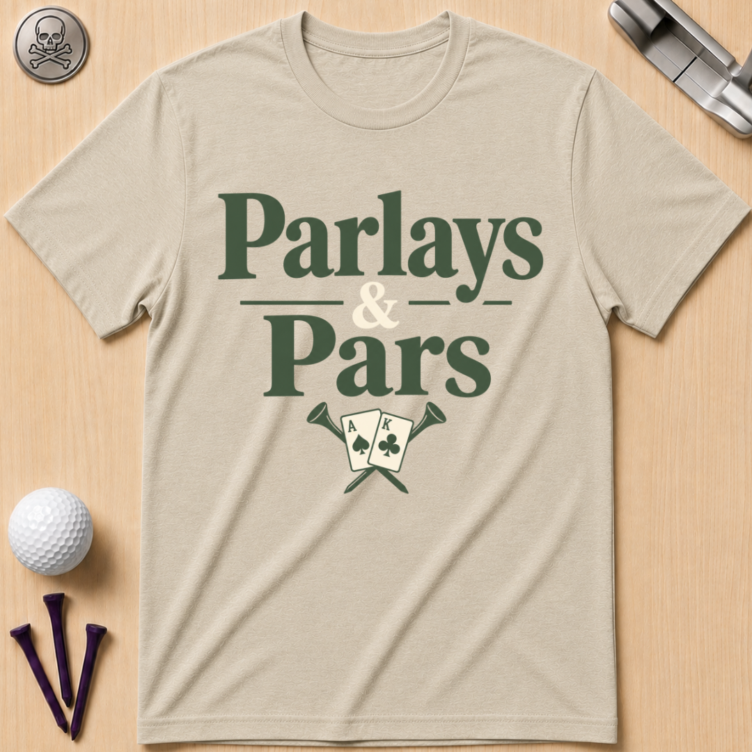 Parlays & Pars Golf T-Shirt
