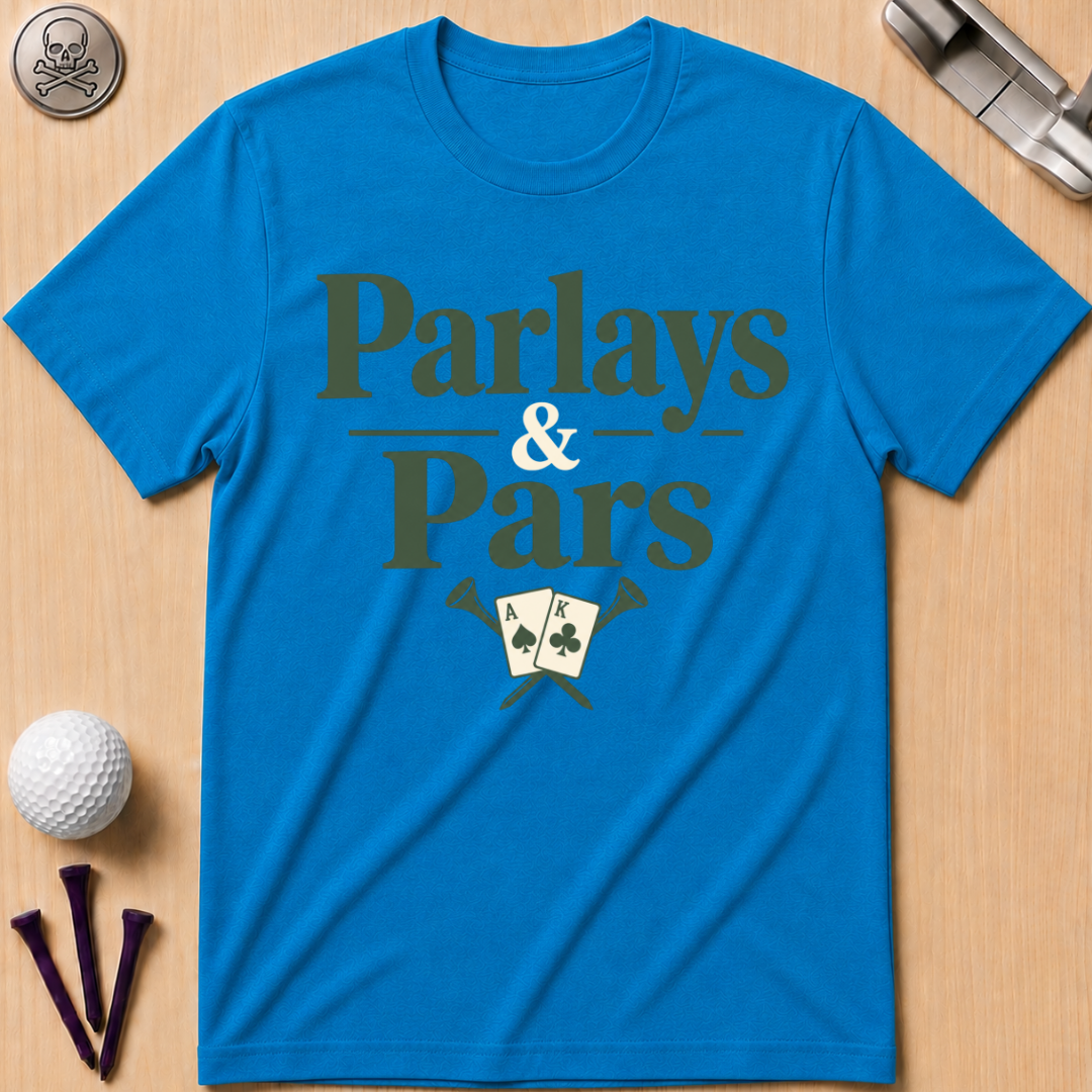 Parlays & Pars Golf T-Shirt