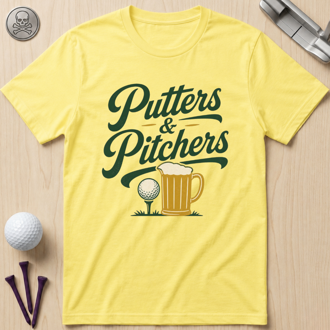 Putters & Pitchers Golf T-Shirt