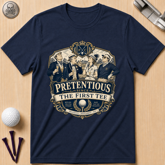 Pretentious Since The First Tee Golf T-Shirt