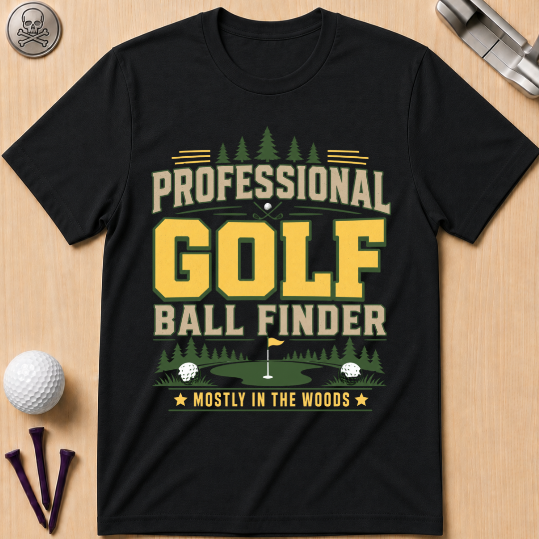Professional Golf Ball Finder Golf T-Shirt