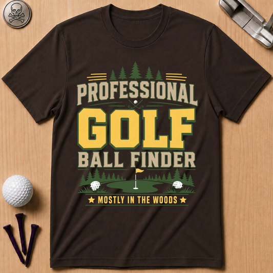 Professional Golf Ball Finder Golf T-Shirt