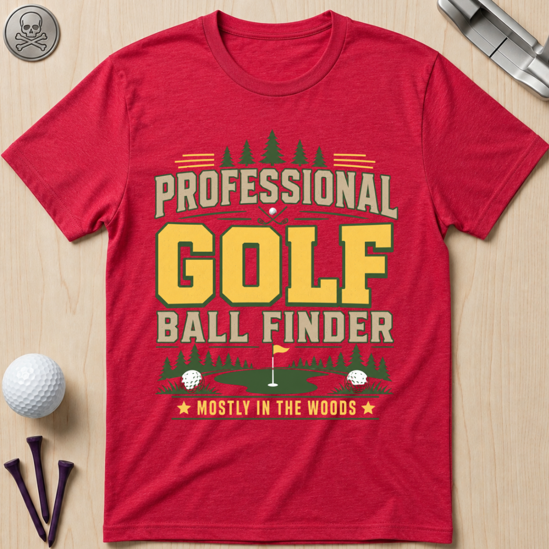 Professional Golf Ball Finder Golf T-Shirt