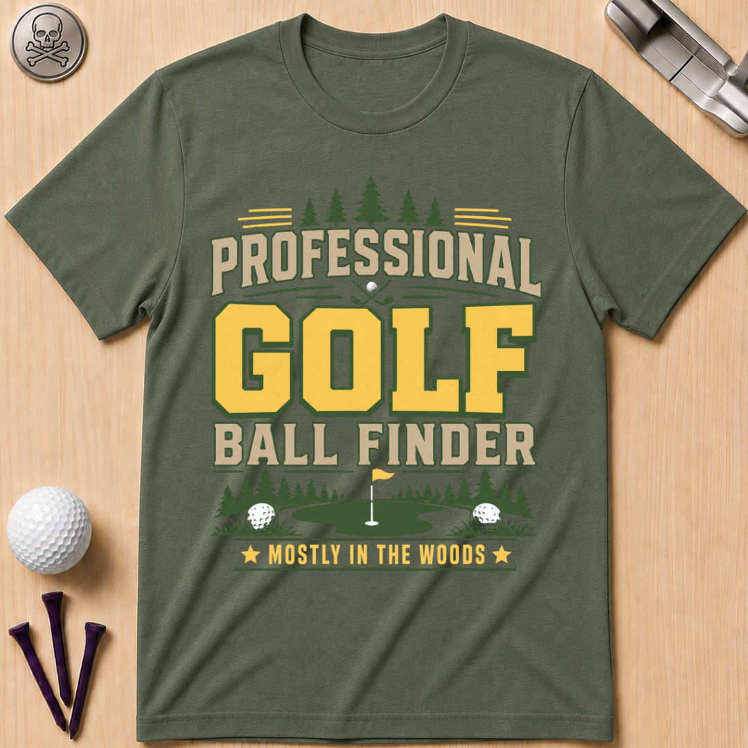 Professional Golf Ball Finder Golf T-Shirt