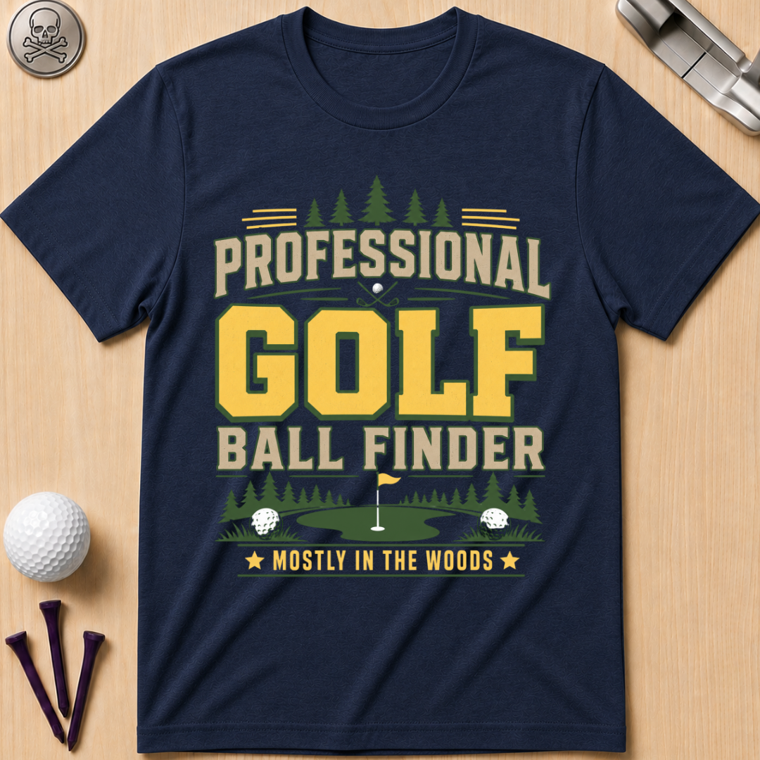 Professional Golf Ball Finder Golf T-Shirt