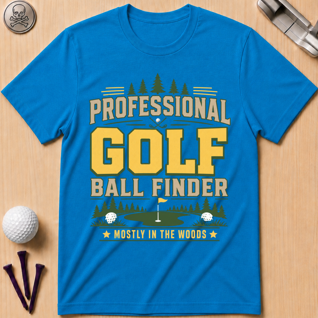 Professional Golf Ball Finder Golf T-Shirt