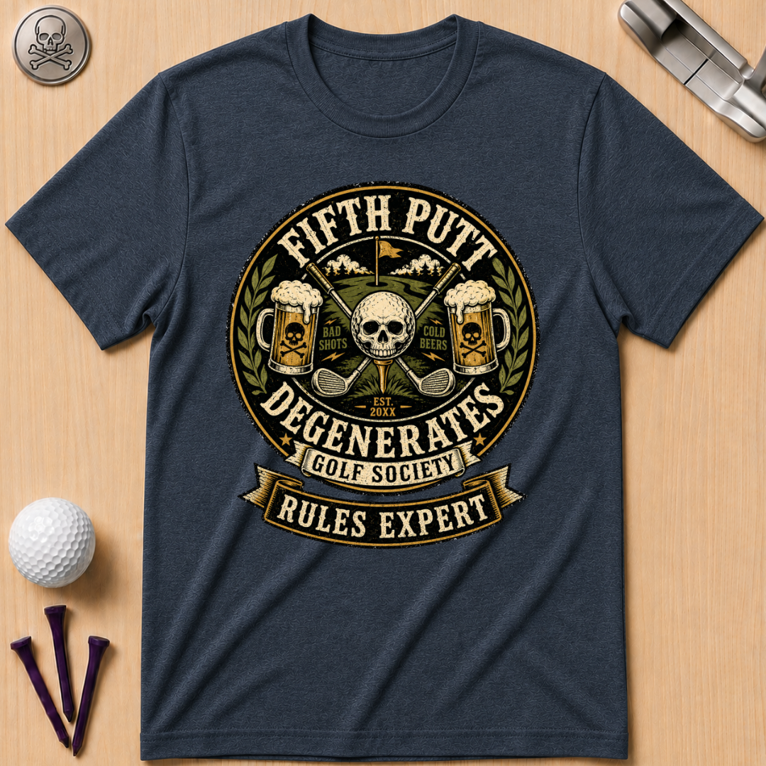 Golf Rules Expert T‑Shirt