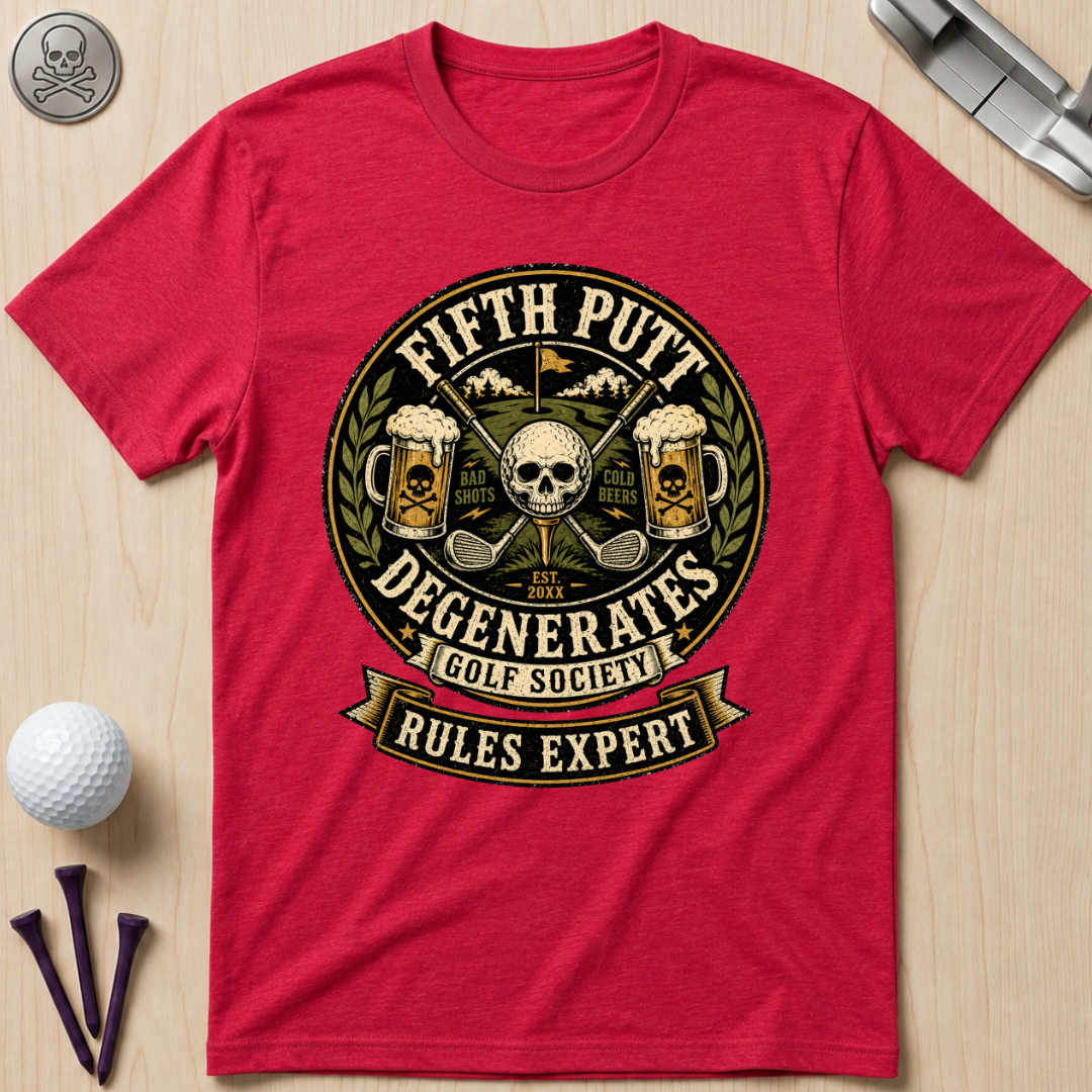 Golf Rules Expert T‑Shirt