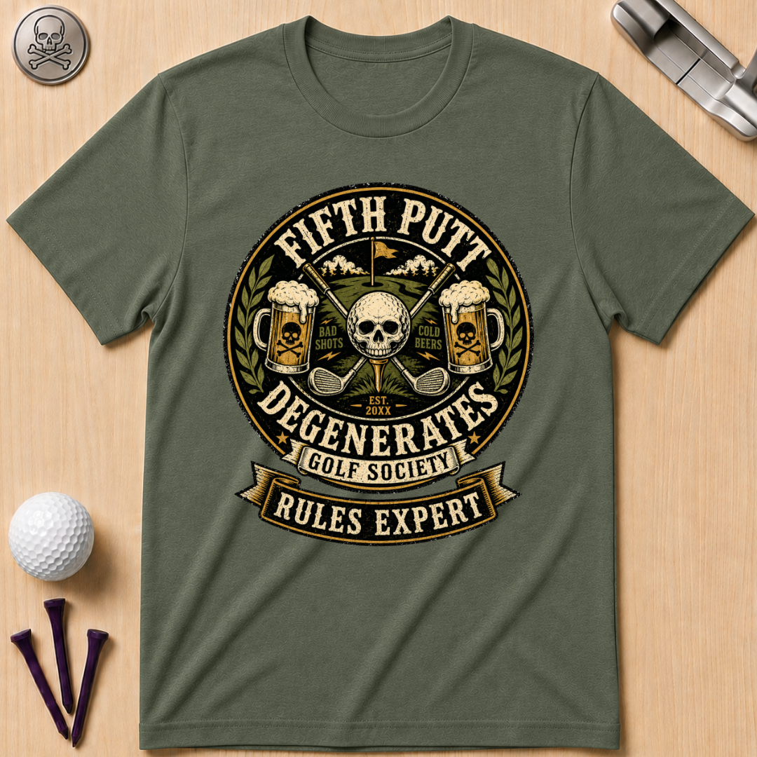 Golf Rules Expert T‑Shirt